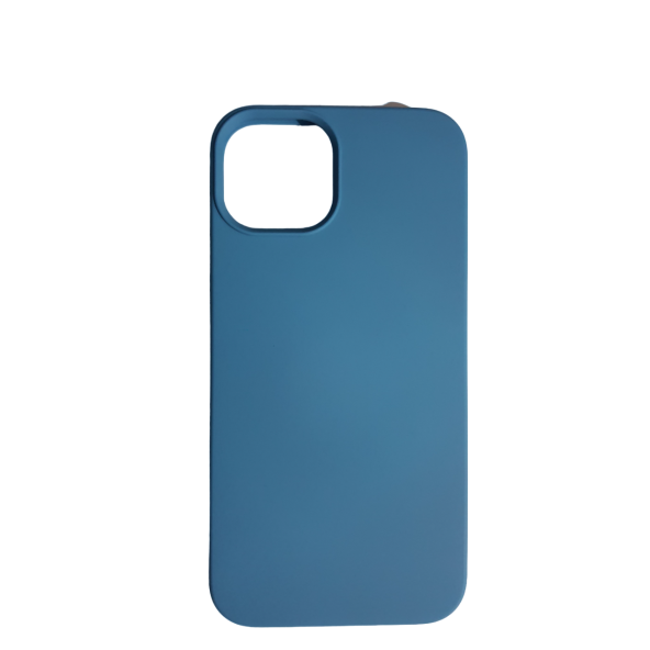 İphone 15 PRO MAX Uyumlu İçi Kadife Süet Yumuşak Liquid Silikon Lansman Kılıf AÇIK MAVİ ürün görseli 1