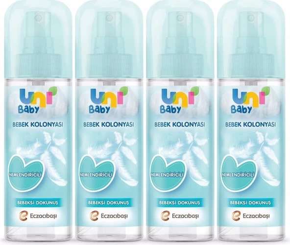 Uni Baby Kolonya Bebeksi Kokular 150 ml x 4 Adet ürün görseli 1
