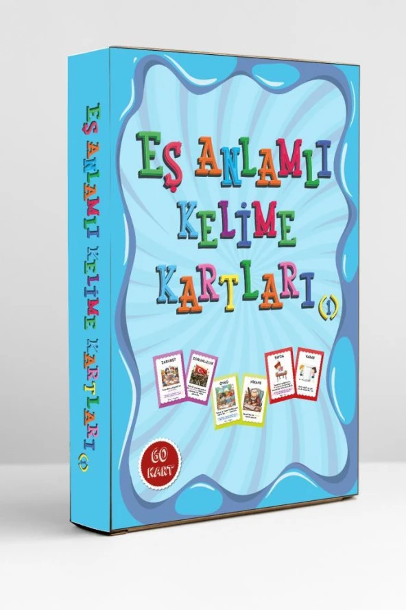 Eş Anlamlı Kelime Kartları (Set1) ürün görseli 1