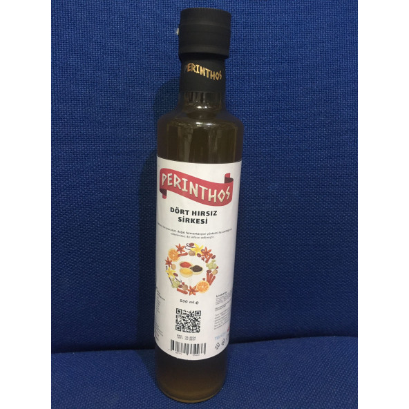 Perinthos Neşe Natural Doğal Dört Hırsız Sirkesi 15 Bitkisel Karışım 500 ML ürün görseli 1