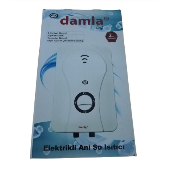 aydın deya damla ıdeal elektriklı şofben - Resim 2