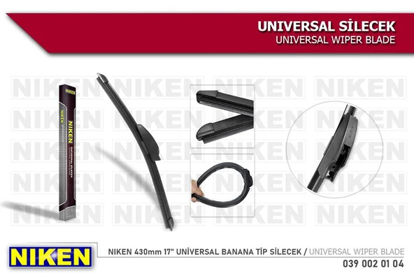 SİLECEK 430mm UNİVERSAL MUZ BANANA TİP ürün görseli 1