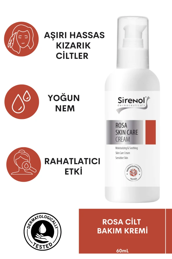 Sirenol Cadı Fındığı Rosa Cilt Bakım Kremi 60 mL ürün görseli 1