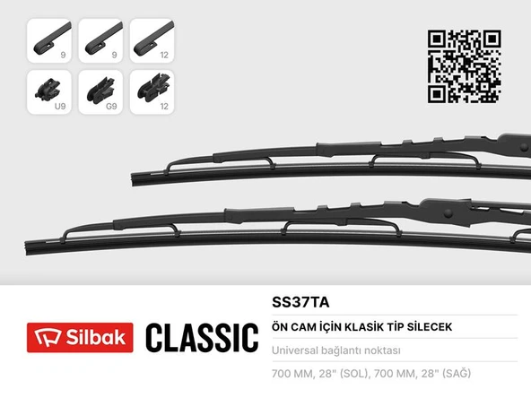 SİLECEK SÜPÜRGESİ 700MM ÜNİVERSAL CARGO YM 07 SCANIA 124-144-R420-94.310-MERCEDES ACTROS-RENAULT MA GNUM 98 PIMLI DİZAYN ürün görseli 1
