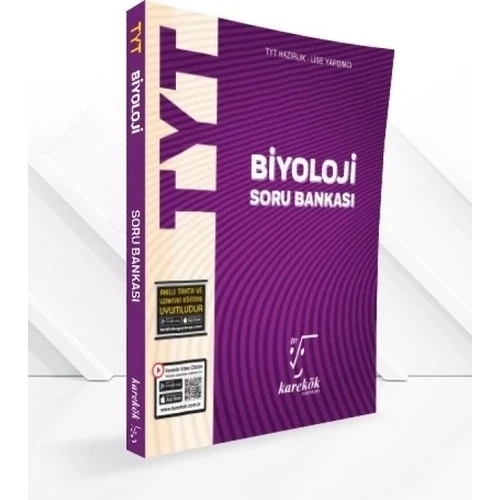 KAREKÖK TYT BİYOLOJİ SORU BANKASI ürün görseli 1