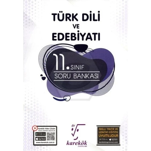 KAREKÖK 11.SINIF TÜRK DİLİ EDEBİYATI SORU BANKASI ürün görseli 1
