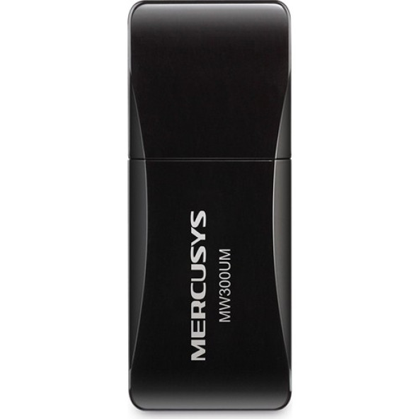 Mercusys MW300UM N300 Mbps Wireless Mini USB Adaptör ürün görseli 1