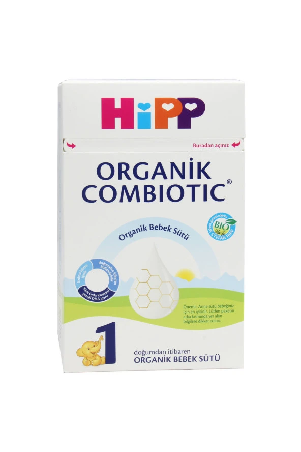 HİPP 1 Organik Bebek Sütü Combiotic 800 gr ürün görseli 1