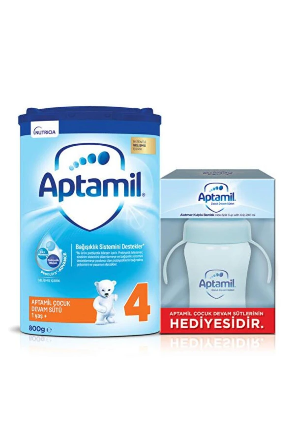 Aptamil 4 Devam Sütü 800 G Suluk Hediyeli ürün görseli 1