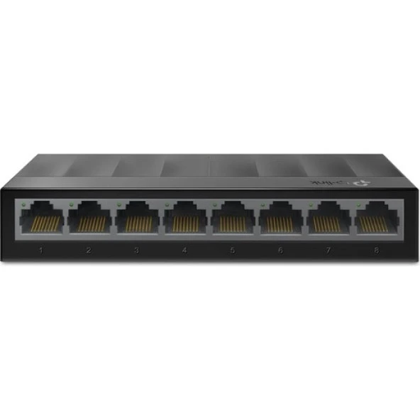 TP-Link LS1008G  8-Port 10/100/1000Mbps Masaüstü Switch ürün görseli 1