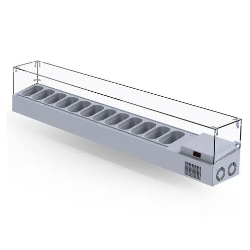 Iceinox Set Üstü Saladbar Cam Kapak GN 1/4-150: 12 Adet ürün görseli 1