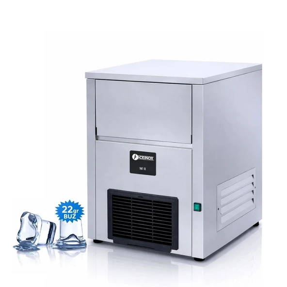 Iceinox 130 kg/gün Kendinden Hazneli Gurme Buz Makinesi – ICE 130 ürün görseli 1