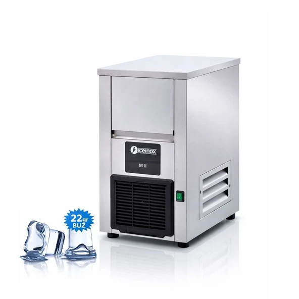 Iceinox 25 kg/gün Kendinden Hazneli Gurme Buz Makinesi – ICE 25 ürün görseli 1