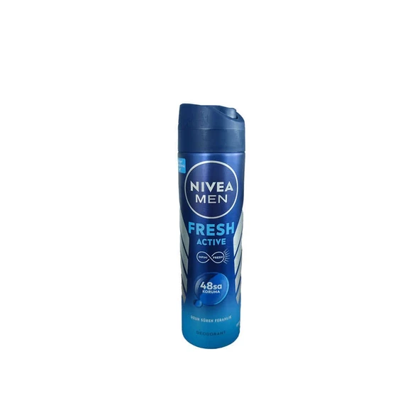 Nivea Men Fresh Active Deodorant Sprey 150ml ürün görseli 1