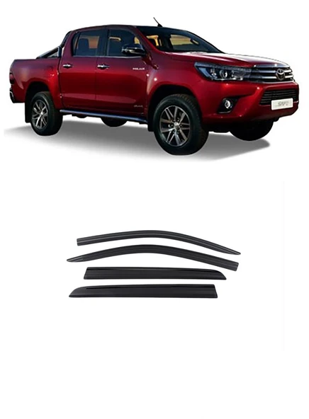 Toyota Hilux 2016 ve Sonrası Cam Rüzgarlık OEM (Made in Korea) ürün görseli 1
