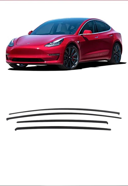 TESLA Model 3 Siyah Cam Rüzgarlık OEM (Made in Korea) ürün görseli 1