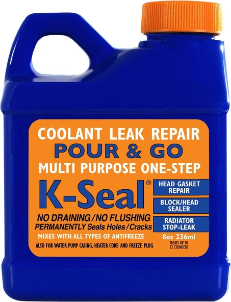 K-Seal Çok Amaçli Sivi Sogutma Sivisi Radyatör Kaçak Kalici Onarim 236ml ürün görseli 1