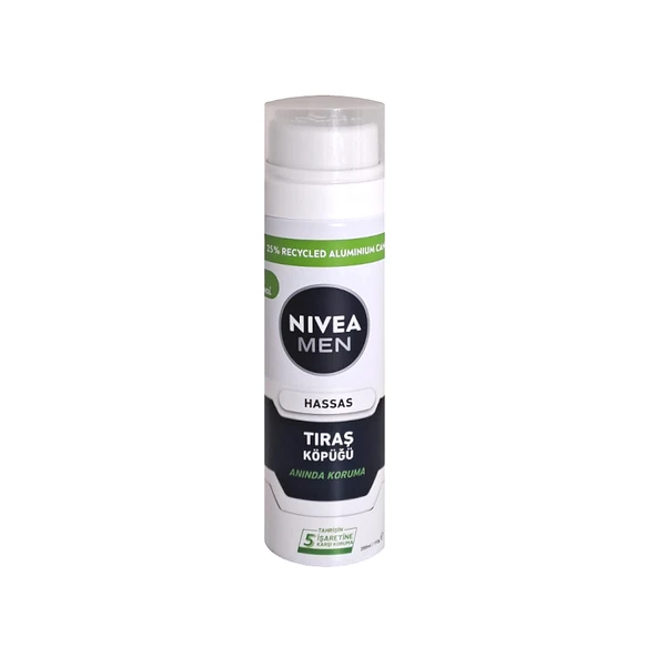 Nivea Men Hassas Tıraş Köpüğü 200ml ürün görseli 1