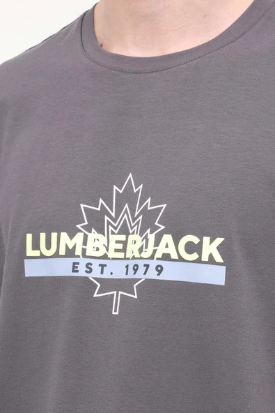 LUMBERJACK ML WALTER 11WK1004 ERKEK TSHİRT 4FX - Resim 5