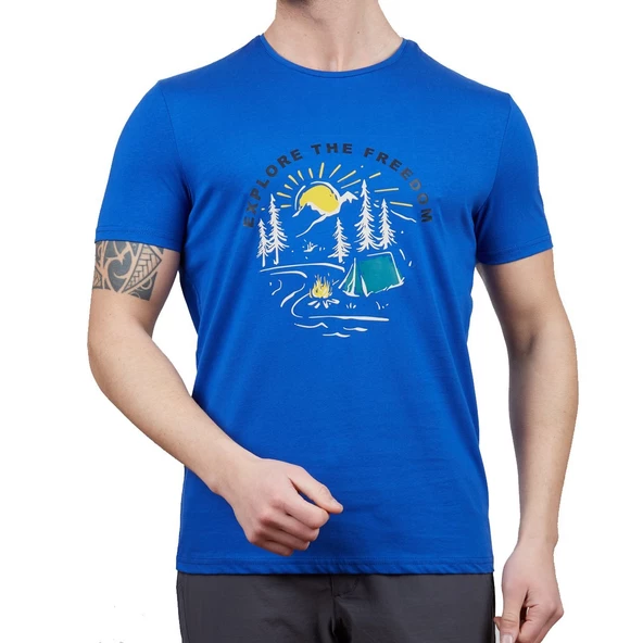 Alpinist Vide Erkek T-Shirt - Resim 5