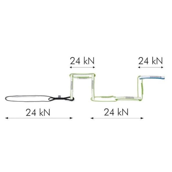 CT MULTI CHAIN EVO PERLON 125 CM - Resim 8