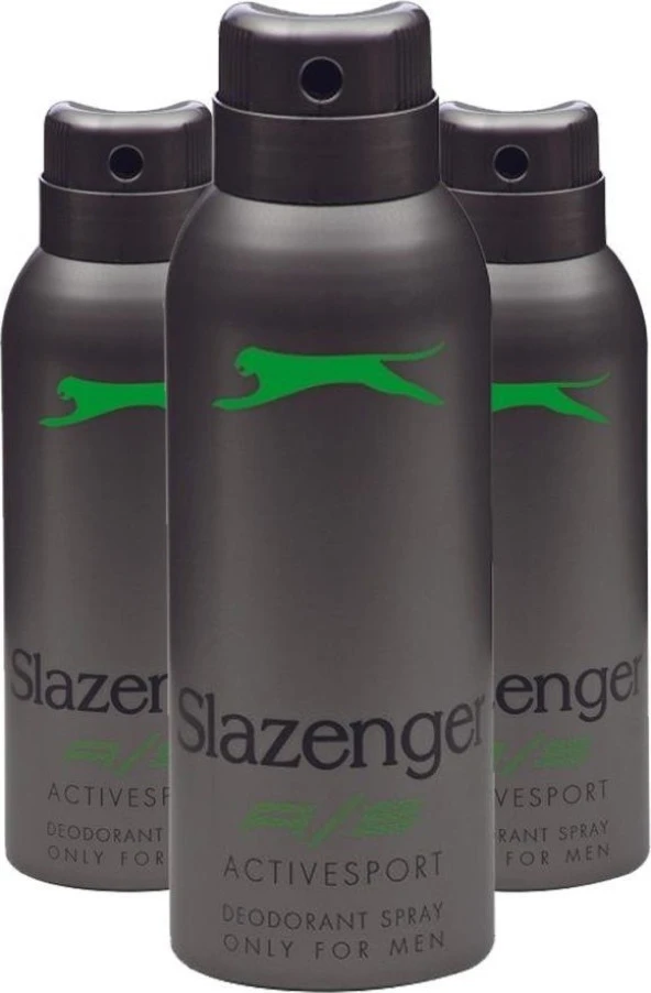 Slazenger Active Sport Green Erkek Deodorant Seti 3 ürün görseli 1
