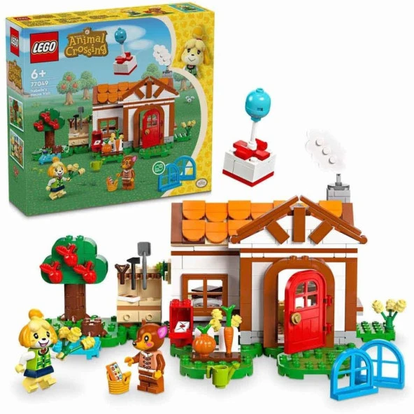 Lego Animal Crossing Isabelle Ev Ziyaretinde 77049 Li ürün görseli 1