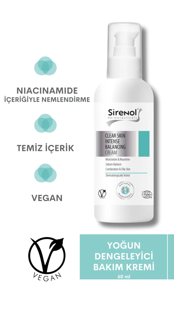 Sirenol Yoğun Dengeleyici Bakım Kremi 60 mL ürün görseli 1