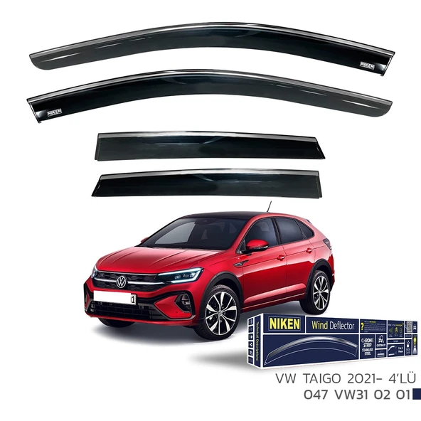 VW Taigo 2021 ve Sonrası  Kromlu Cam Rüzgarlığı ürün görseli 1