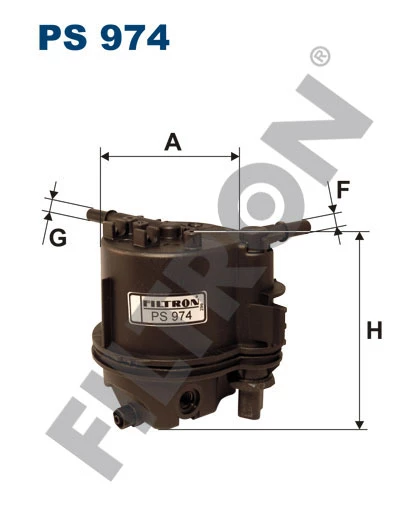 YAKIT FİLTRESİ BIPPER-NEMO-P307-P207-P206-C3-C2 1.4 HDI-FUSION-FIESTA 1.4TDCI ürün görseli 1