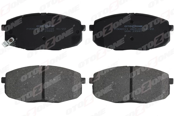 ÖN BALATA HYUNDAI İ30 1.4-1.6-2.0-1.6 CRDI-2.0 CRDI 10/07 KIA CEED 06 GDB3450 ürün görseli 1