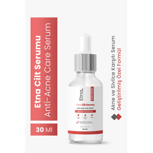 Etna Pharma Anti-Acne Karşıtı Cilt Serumu 30 ML ürün görseli 1