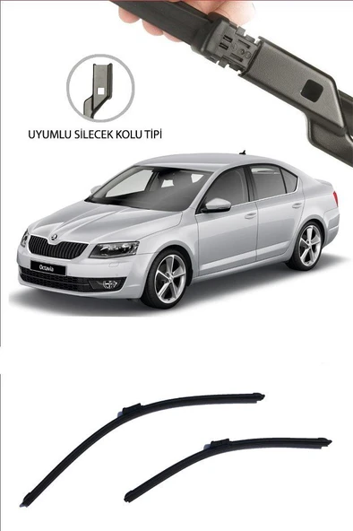 Skoda Octavia 2012 ve Sonrası Uyumlu Ön Takım Silecek ürün görseli 1