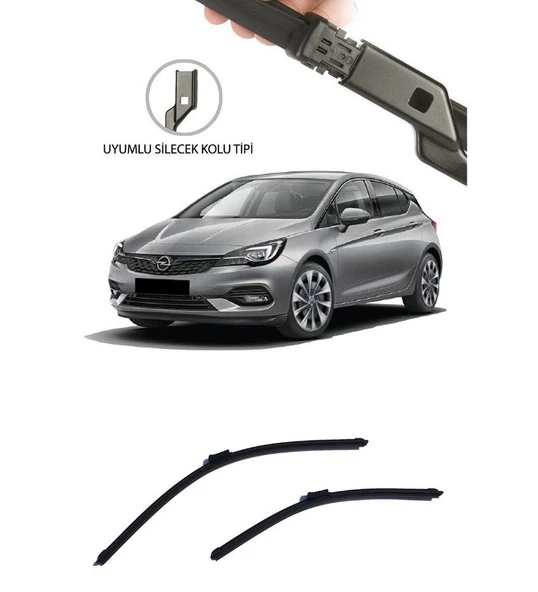 Opel Astra K HB 2015 ve Sonrası Uyumlu Ön Takım Silecek ürün görseli 1