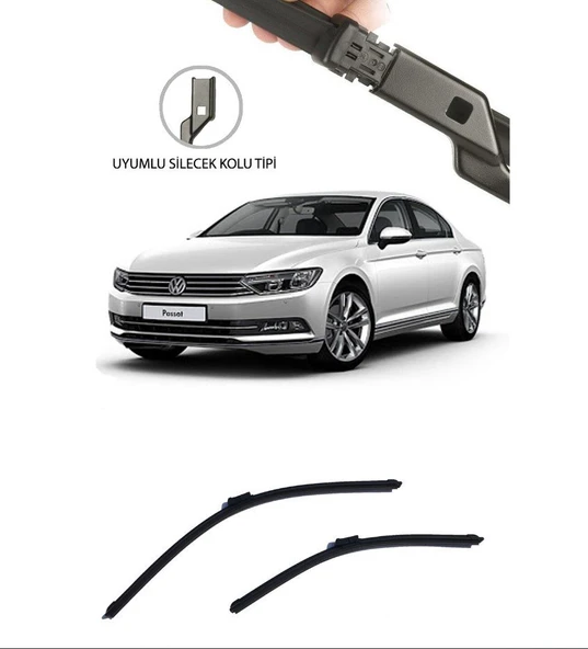 VW Passat 2015 ve Sonrası Uyumlu Ön Takım Silecek ürün görseli 1
