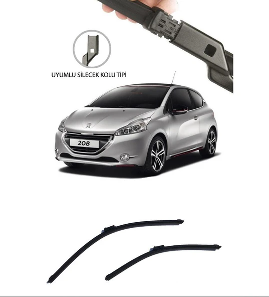 Peugeot 208 2012-2019 Ön Takım Silecek ürün görseli 1