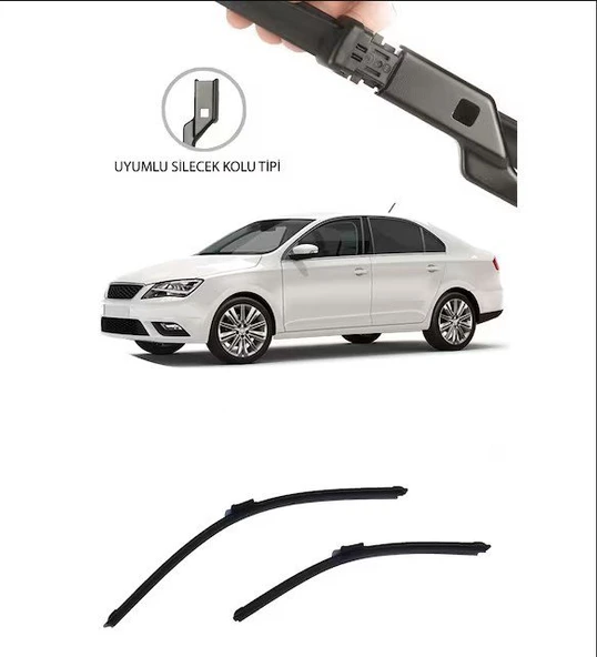 Seat Toledo 4 2012 ve Sonrası Uyumlu Ön Takım Silecek ürün görseli 1