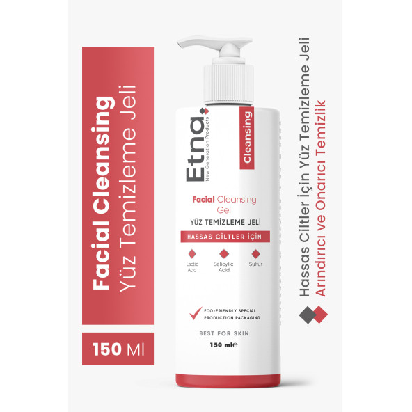 Etna Pharma Facial Cleansing Yüz Temizleme Jeli 150 ML ürün görseli 1