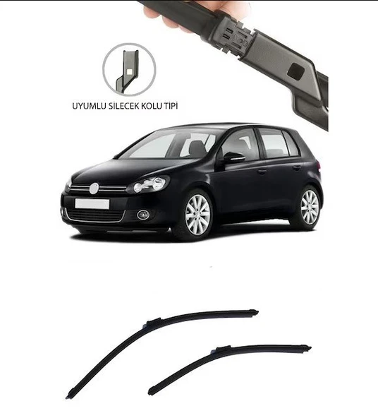 VW Golf 6 2009-2012 Ön Silecek Takımı ürün görseli 1