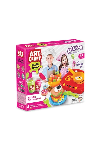 Art Craft MUTFAK OYUN HAMUR SETİ 224GR - Resim 2
