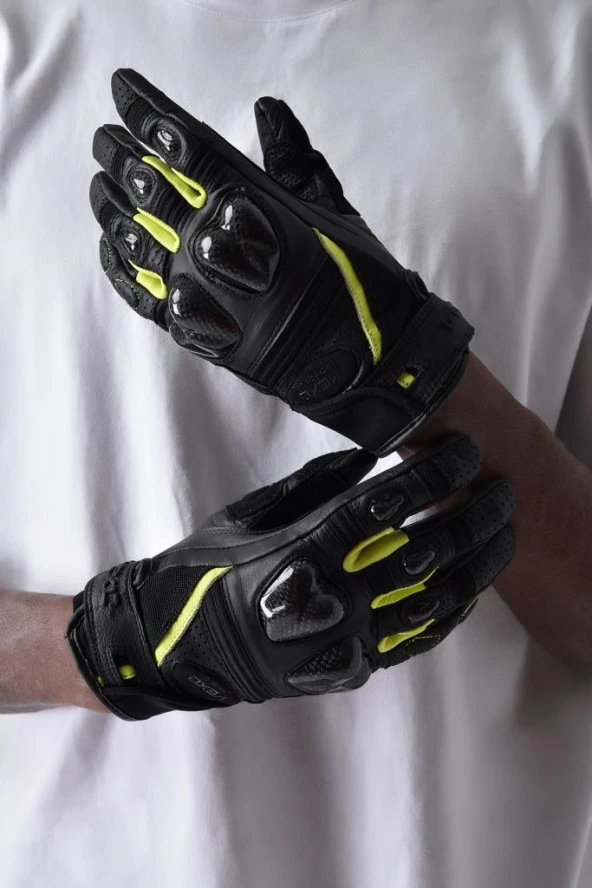 VEXO GP TECH PRO AIR ELDİVEN NEON SARI XXL - Resim 4