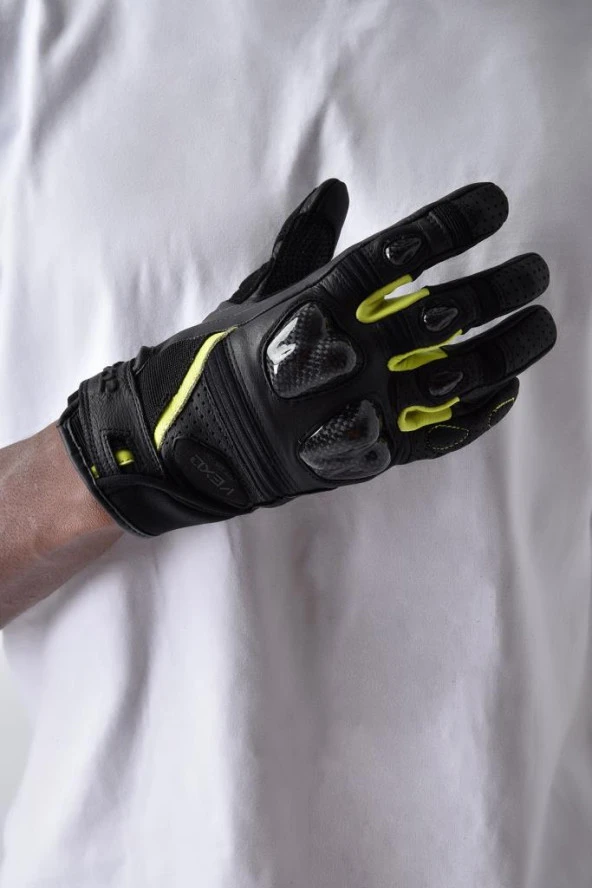 VEXO GP TECH PRO AIR ELDİVEN NEON SARI XXL - Resim 5