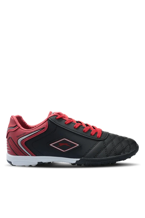 SLAZENGER  Siyah/Kırmızı  Futbol Erkek Halı Saha Ayakkabı ürün görseli 1