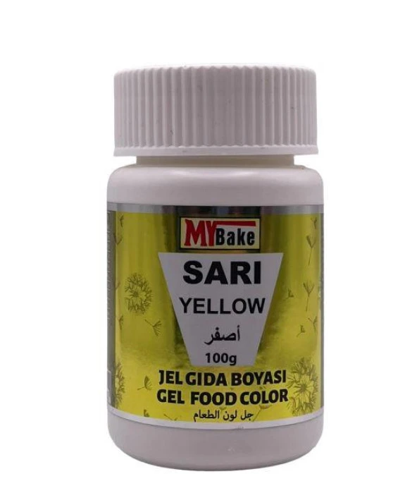 MY BAKE JEL GIDA BOYASI SARI 100 GR ürün görseli 1