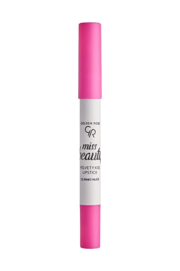Golden Rose Miss Beauty Velvety Kiss Lipstick No:05 Pinky Nude - Mat Kalem Ruj ürün görseli 1