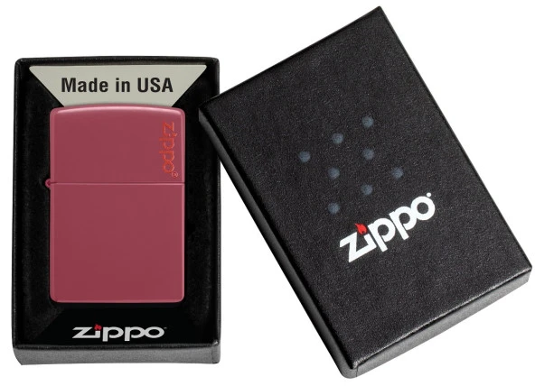 Zippo Red Brick Matte Dizayn Çakmak - Resim 5