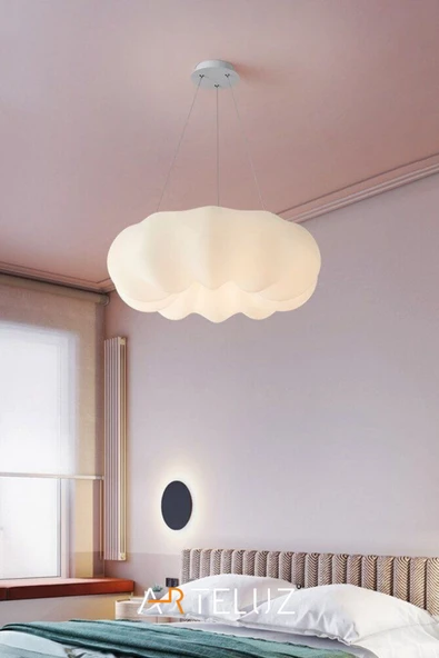 ARTELUZ LUXURY BULUT MODEL MODERN SARKIT AVİZE (45 CM) - Resim 3