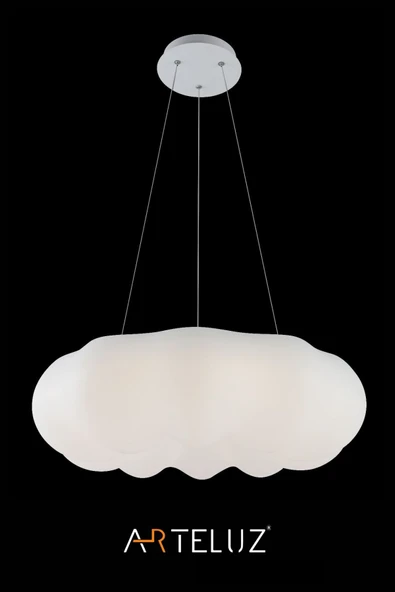 ARTELUZ LUXURY BULUT MODEL MODERN SARKIT AVİZE (55 CM) - Resim 5