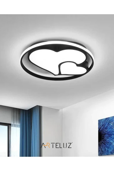 ARTELUZ Modern Kalp Model Tavan Led Avize - Resim 3