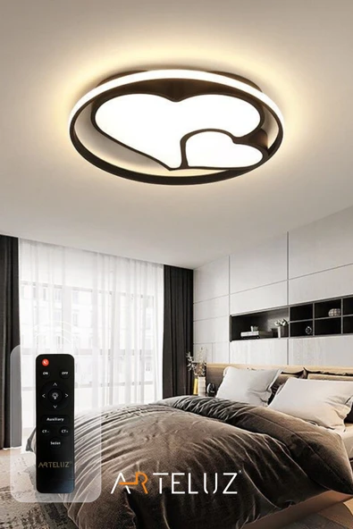 ARTELUZ Modern Kalp Model Tavan Led Avize ürün görseli 1